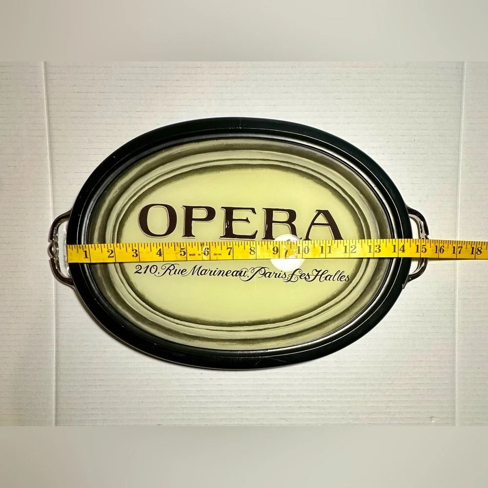 Oval Serving Tray Original Art on Tray by Angela Staehling Opera Singing‎ Music